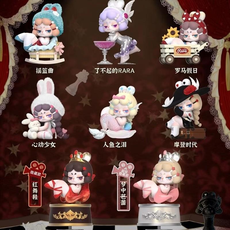 Presale Miss Rara The Protagonis Series Blind Box Cute Action Figures Doll Desktop Ornaments Collection Model Toy Birthday Gift