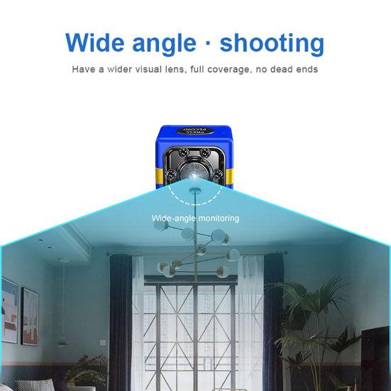 Ночное видение Полная высокая четкость 1080P Мини видеорегистратор Датчик движения Камера безопасности DVR