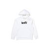 Levis FW22 Solid Logo Print Hoodie Men Hoodies White 38479-0078