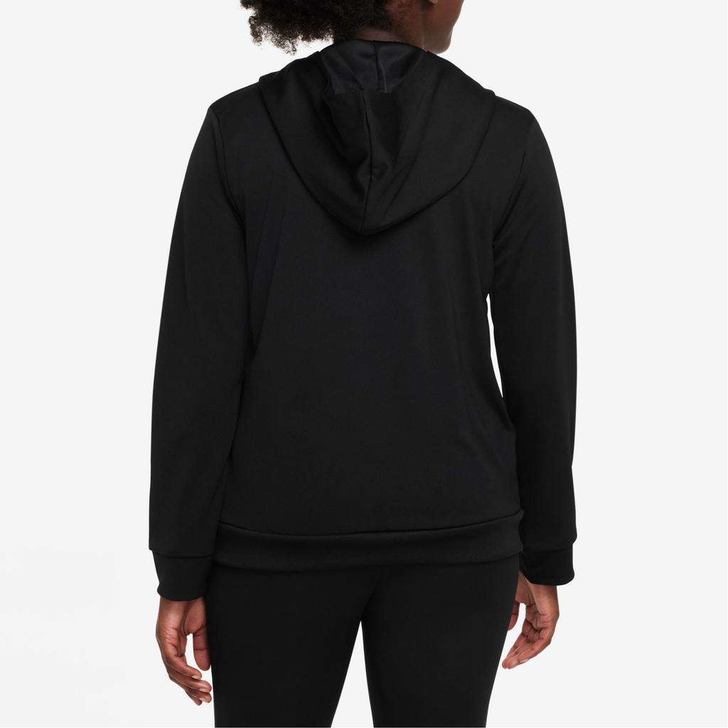 Nike CR7 Solid Logo Print Loose Hoodie Детские толстовки с капюшоном черного цвета DX5460-010