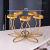 Iron Candlelight Dinner Props Holder Table Decoration Romantic Candlestick Holder  Bedroom