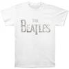The Beatles Unisex Adult Drop T Logo T-Shirt