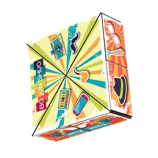 Непоседа со звездами, игрушки, куб, подарок для детей и взрослых, 3D дизайн, магнитный крутой сенсорный куб, игрушка для снятия тревоги и стресса