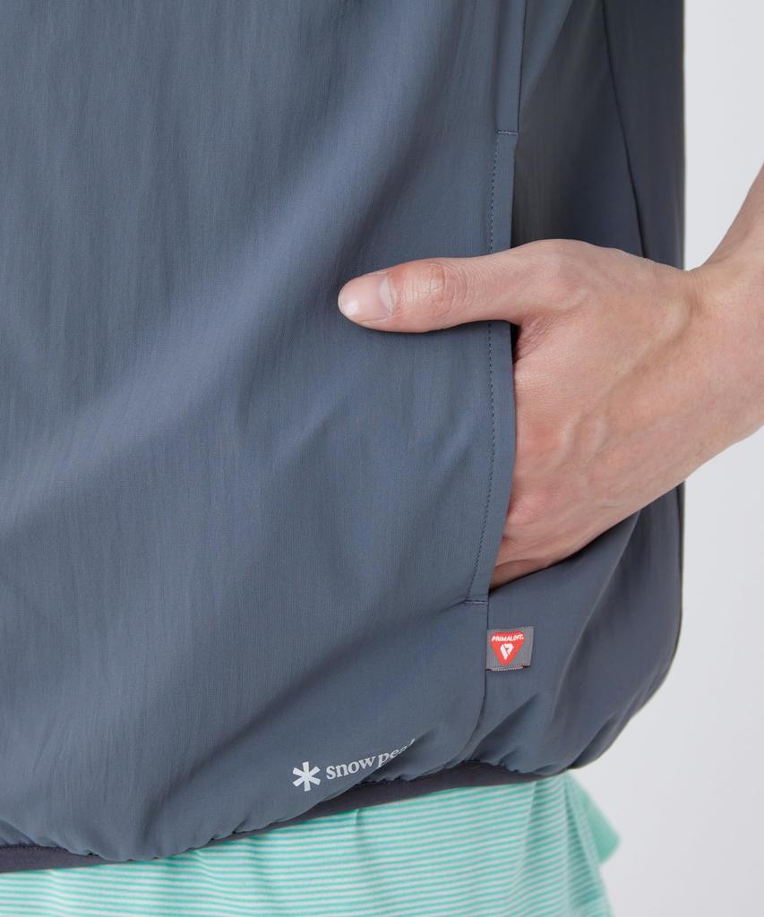 Flexible Insulated Vest Size M [Snow Peak] VT-26SU001 Vest, Padded, Insulated, Men's/Women's, BLACK,