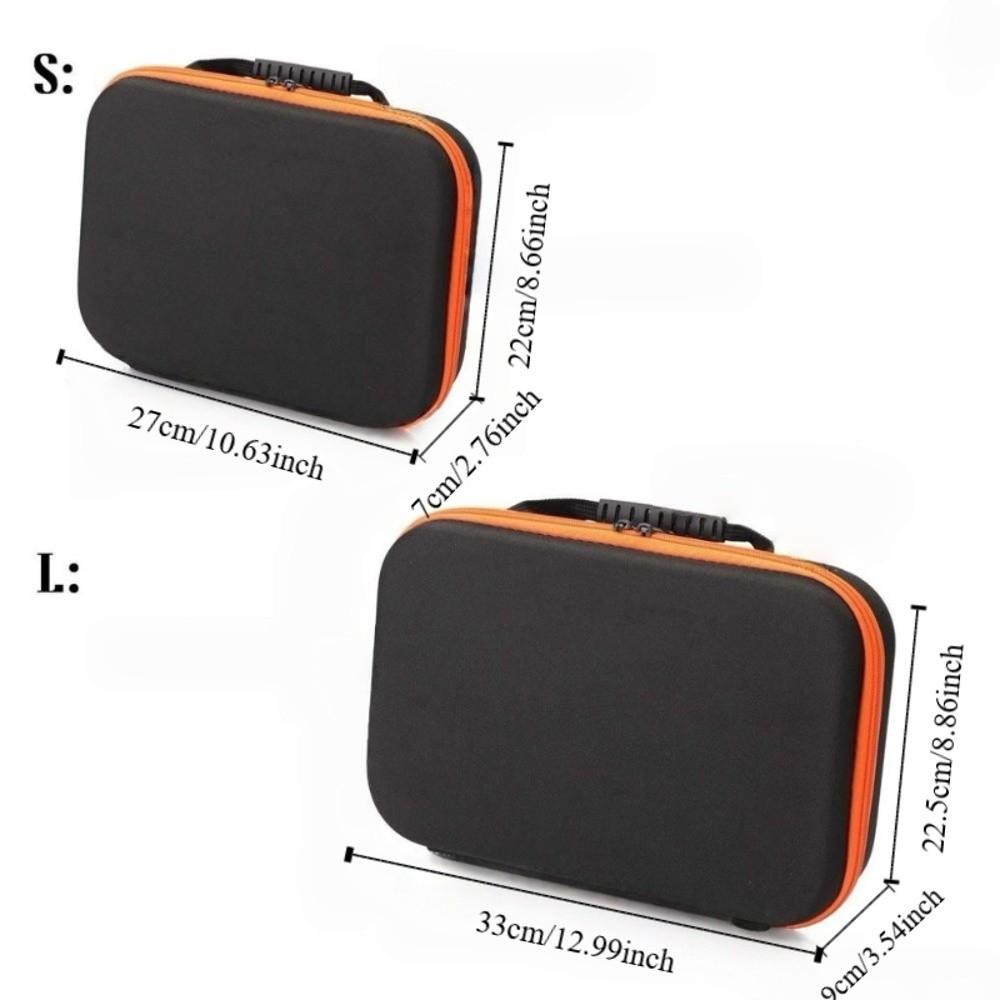 Comfortable Handle Electric Drill Bag Easy Carrying Portable Tool Box Workshop Use