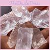 Natural Crystal Big Rough Clear Quartz Healing Crystal Quartz White 100g Set For Home Serenity