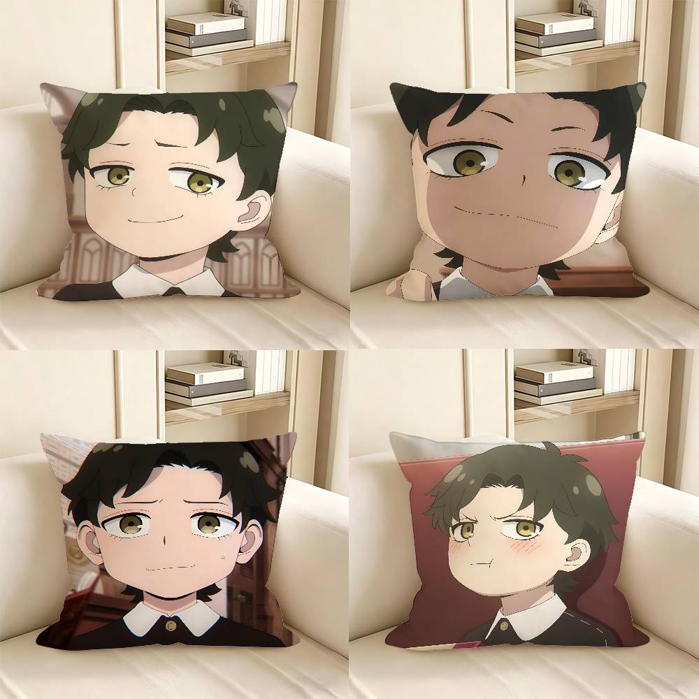pc Anime Damian Pillow Case Fashion Square Pillowcase Bedroom Sofa Room Ins Decoration Leisure