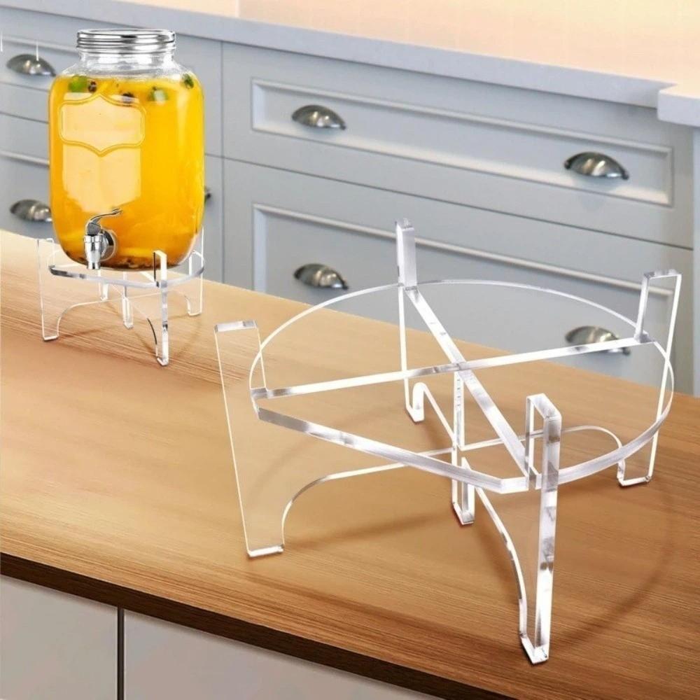 Detachable Countertop Support Holder Transparent Foods Organizer Stand Tavern