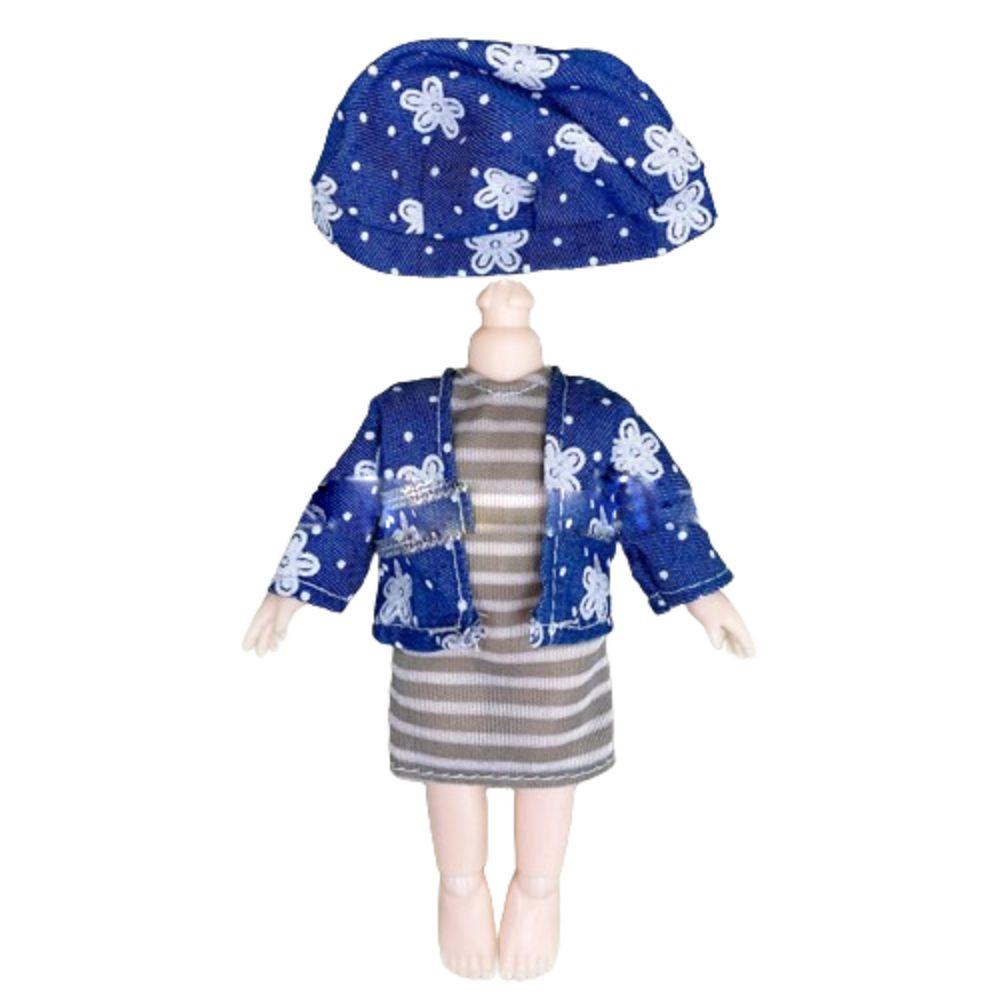 16-17 см Кукла Ob11 Модная Bjd Кукла Зимний Наряд Юбка Милый Набор Одежды Сменный Наряд Модная Одежда DIY Аксессуары для Кукол