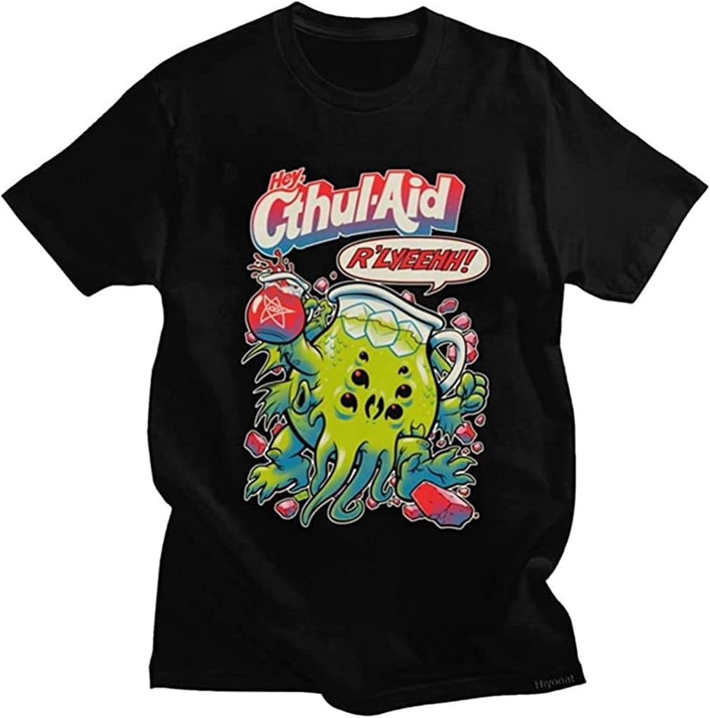 Men's Thouejo Ionprdypr Hip Hop Tshirt Cotton Casual Crew Neck Short Sleeve Tee Tops