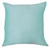 Home Decor Solid Aqua Blue Dupion Шелковый чехол для подушки Наволочка Выберите размер