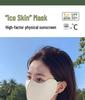 Высококачественная защита от УФ-лучей Ледяной шелк 3D Дышащая маска для лица от солнца