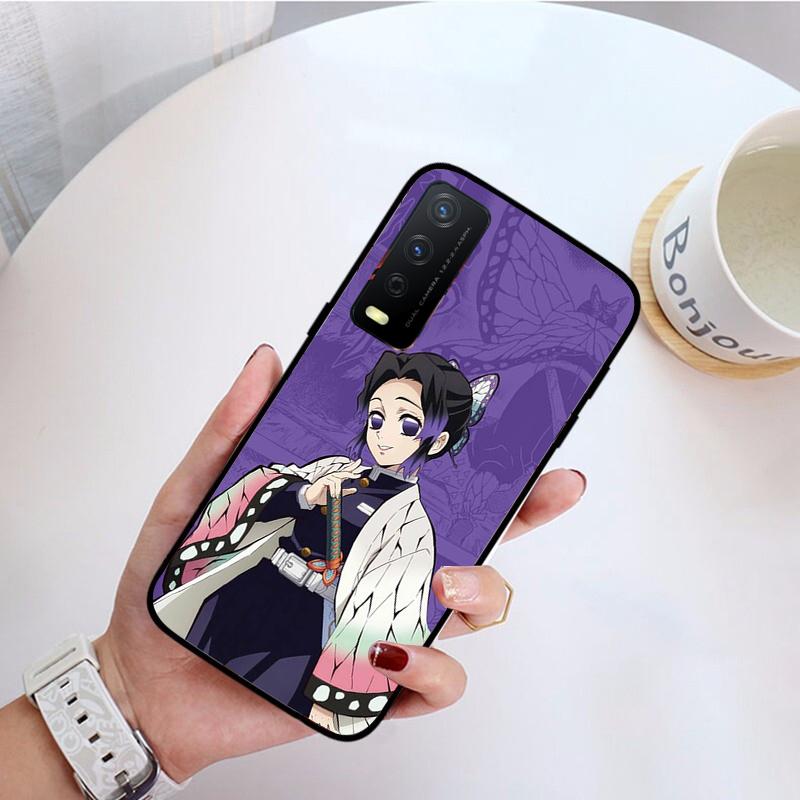 Чехол для телефона Demon Slayer Kimetsu Kamado для VIVO Y31 Y21 Y70 Y21S Y20 Y72 1907 Y12 Y11S Y53S Y33S Y55 Y76 Y51 Y15S Y01 Funda