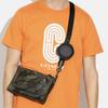 Coach Holden 25 Camouflage Pebble Leather Crossbody Bag Medium Men bags Olive-Green C9972-QBUCV