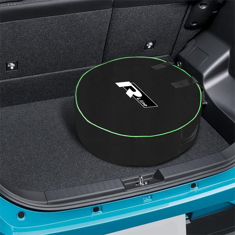 Car Charge Cable Storage Box Charging Gun Organiser Bag for Volkswagen VW Rline Golf 6 7 GTD Touareg 4 Motion Passat Polo Jetta zk6