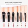 Набор кистей для теней Cangzhou с мягкой щетиной: Набор из 6 кистей для растушевки и подводки, Набор из 10 кистей для детального макияжа глаз.