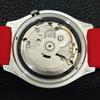 SEIKO 5 AUTOMATIC VINTAGE JAPAN 7009A MENS RED COLOR DIAL WATCH a701312-5 R206a-a701312