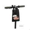 Front Bag Large Capacity Storage Effortless Pouch to Install Electric TwoWheeler Hanging