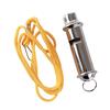 Stainless Steel High-frequency High Decibel Whistle Lifesaving Metal Outdoor Survival Whistle