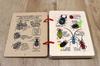 Japanese-made wooden puzzle picture book "Insect Friends"