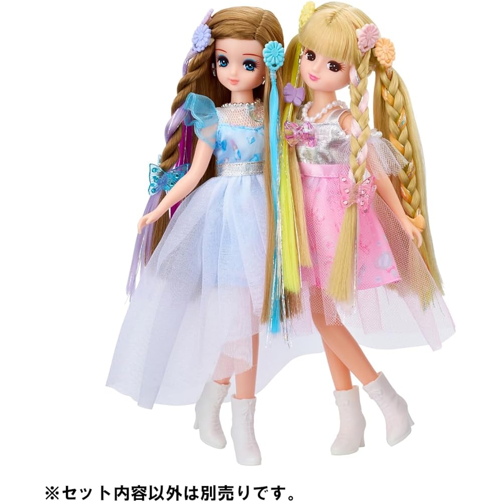 Takara Tomy Licca-chan Doll Extellicachan Pink Outfit Dress-Up Toy for Kids 3 Years and Up