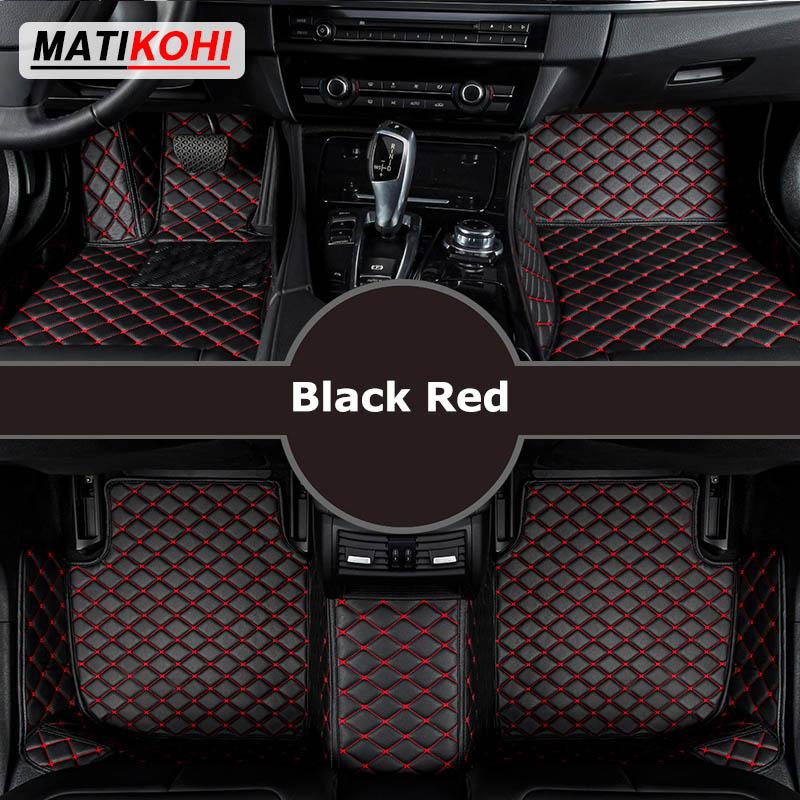 AOTI9 MATIKOHI Custom Car Floor Mats For Hyundai Grandeur Azera Auto Carpets Foot Coche Accessorie