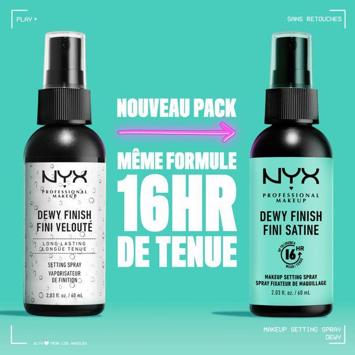 NYX Professional Makeup - Compenser la Mise en Finition Dewy de Pulvérisation - 2.03 fl. Oz.- 60 ml