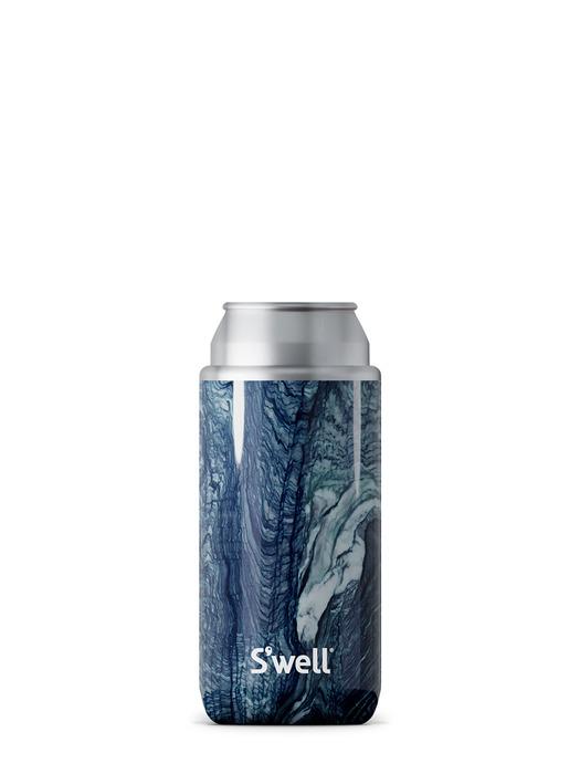 Swell Barware Slim Drink Chiller 350ml Azure Marble