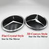 Car Sticker Mercedes Benz Grill Emblem Star Logo Car Front Grille Badge For W204 W205 X253 W213 W212 W176 W177 W167 W246 W117 Ac