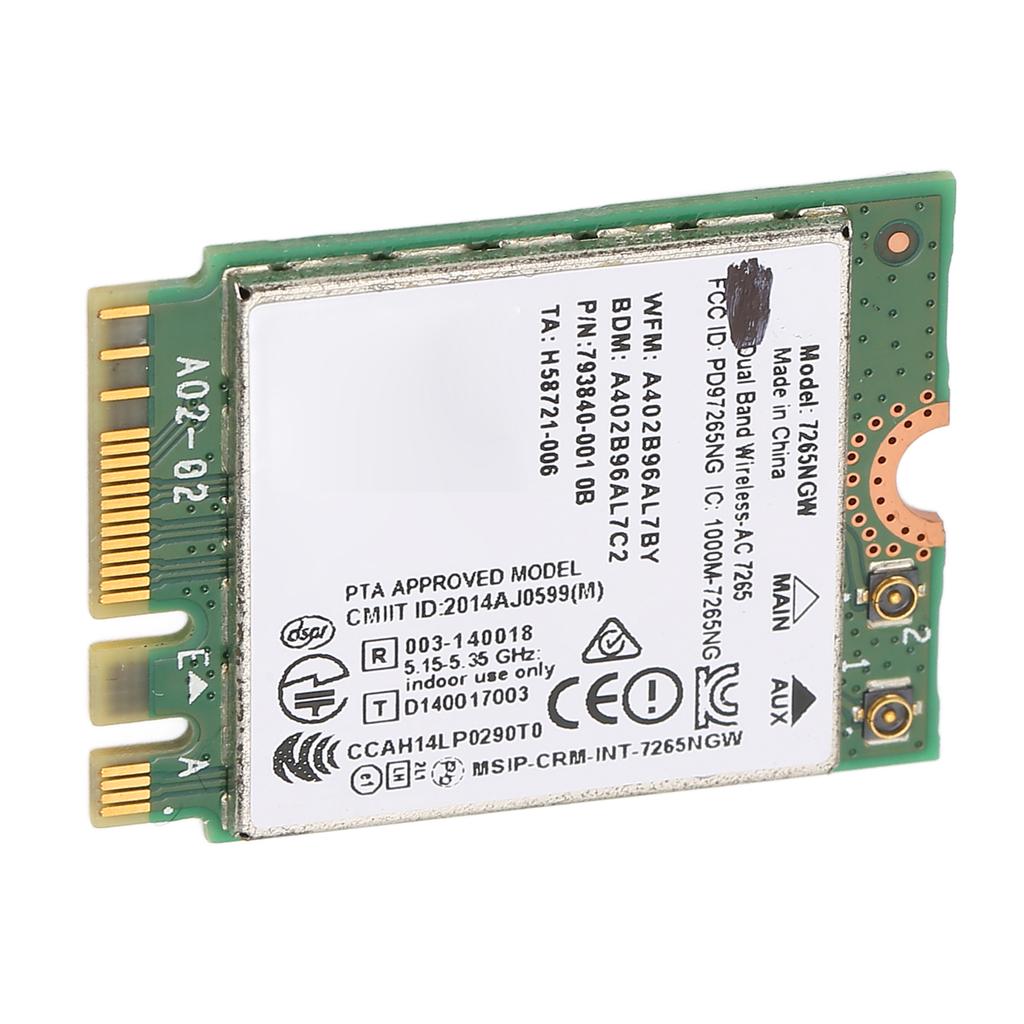 Laptop Wifi Card 1200Mbps High Speed 2.4G 5G Dual Band Bluetooth 4.2 AC NGFF Network Card Wireless Module