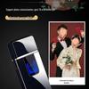 High-Power Rechargeable Windproof Flip Lighter for Men