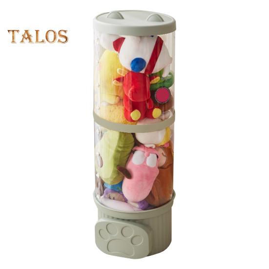 Трубка для хранения плюшевых игрушек, вертикальный органайзер для плюшевых кукол, прозрачное ведро для игрушек для домашних животных, мягкая детская игрушка