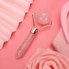 Rose Quartz Face Roller Massager Skin Tightening Lifting AntiWrinkle Facial Massager