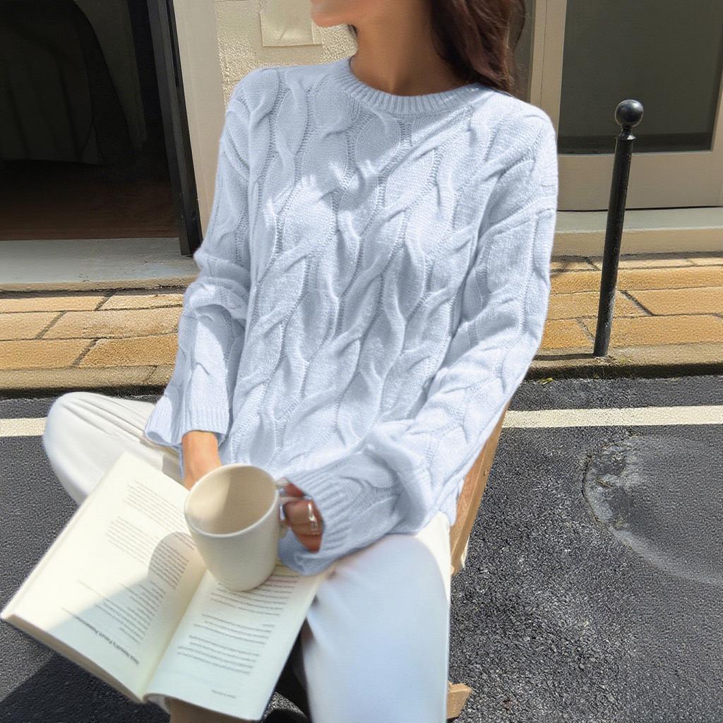 Casual Simple Long-sleeved Solid Color Vest Sweater Women's Clothing 2025 Autumn and Winter