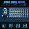20Pcs Car Dashboard Instrument Panel Lamp Bulb 12V Canbus T5 58 74 286 W1.2W 3030 LED 3SMD Wedge LED Light
