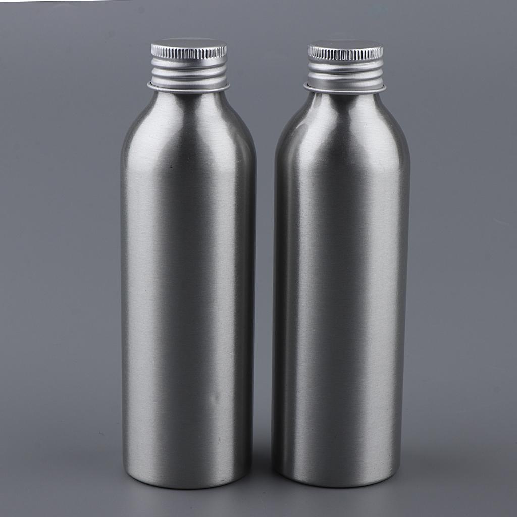 2 шт. Пустой алюминиевый флакон для хранения косметических средств, дозатор 50 мл