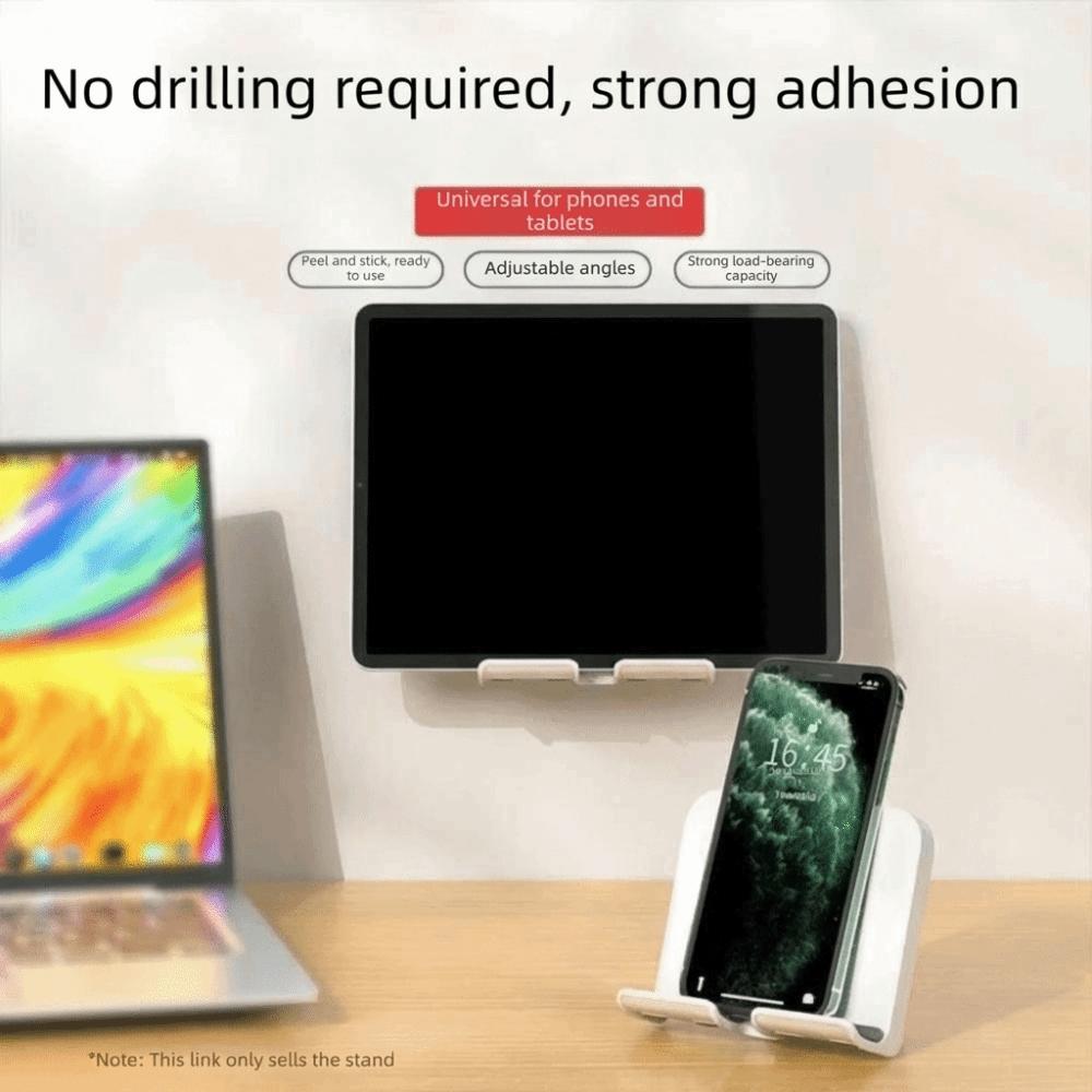 Strong Adhesive Wall Mount Holder Extendable Mobile Phone Support Desktop Tablet Bracket Charging