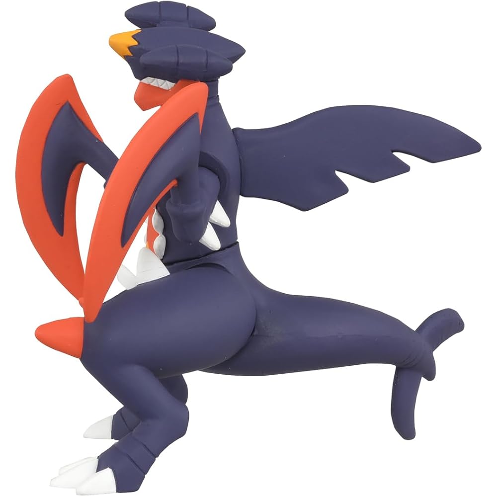 Takara Tomy Pokemon Moncolle Мега Гаргарчомп Коллекционная фигурка 10 см