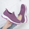 Fashion Women Sneakers Mesh Vulcanized Shoes Spring Ladies Casual Flats Sneaker Female New Fashion Comfort Light Knitting Shoes 2025