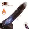 8.8inch Deluxe Electric Dildo - 8 Thrusting Patterns,10 Vibration Modes,Rotation Function Whisper Quiet Waterproof Body-Safe Adult Sex Toy for Women
