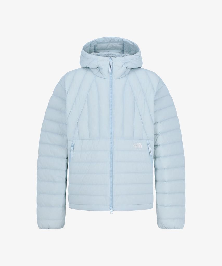 The North Face Nj1Ds01K White Label Core Line Down Jacket Light Blue