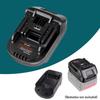 Адаптер для литий-ионного аккумулятора Bosch 18V для электроинструмента Makita 18V с USB-адаптером для аккумулятора, инструмент для преобразования