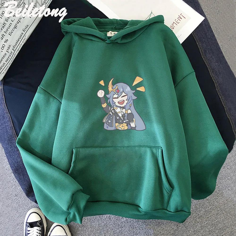 Honkai Impact 3rd Anime Hoodies Kawaii Cartoon Sweatshirts Cute Manga Woman Man Long Sleeve Sweatshirts Pullovers