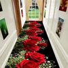European Style Long Corridor Carpet Runner for Hotel Aisle Stairway Area Rug Lobby Entryway Floor Mats Wedding