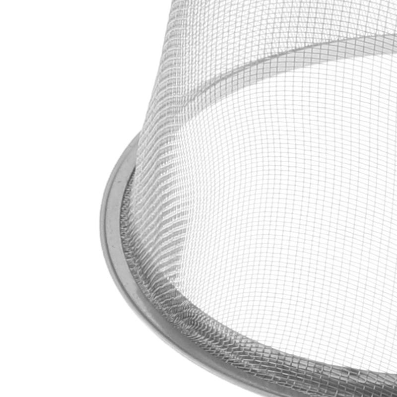 Многоразовый сетчатый фильтр для заварки чая из нержавеющей стали, чайник, фильтр для специй в виде листьев чая