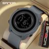 Sanda Waterproof Digital Watch with Step Counter, Calorie Tracker, Alarm, and Multifunctional Features for Outdoor Sports