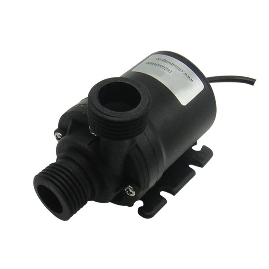 Циркуляционный насос для солнечного водонагревателя, бесщеточный двигатель, 800 л/ч, 5 м, 12 В постоянного тока, 19 Вт