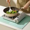 Силиконовый коврик для сушки посуды для кухонной столешницы, быстросохнущий, термостойкий, подставка для кастрюль, силиконовый коврик, нескользящая подкладка для защиты разделочной доски