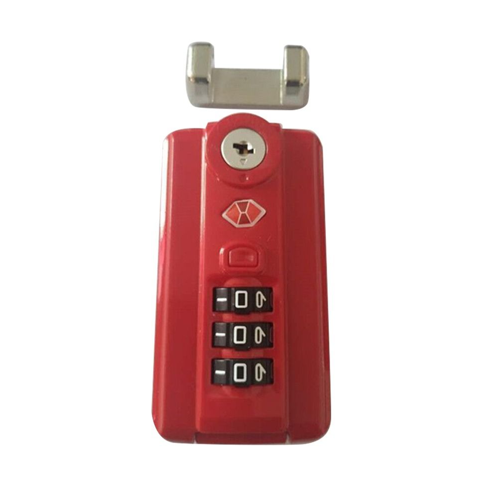 Кодовый замок для чемодана, багажа, 3-значный кодовый замок, таможенный парольный замок