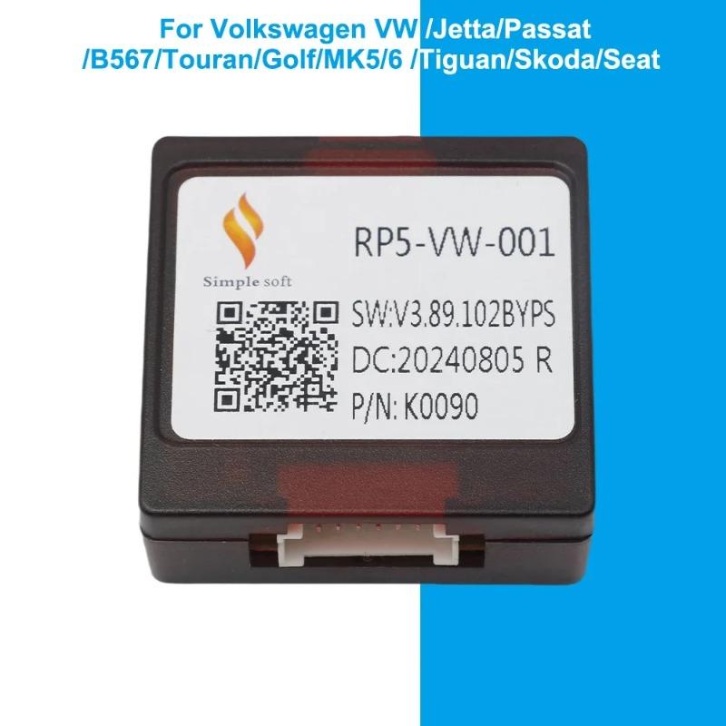 Canbus box RP5-VW-001/RP5-VW-102 Adaptor For Volkswagen VW/Jetta/Passat/B567/Touran/Golf/MK5/6/Tiguan/Skoda/Seat Car radio